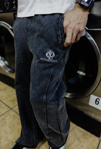 Runaways Black Sweats (Washed)
