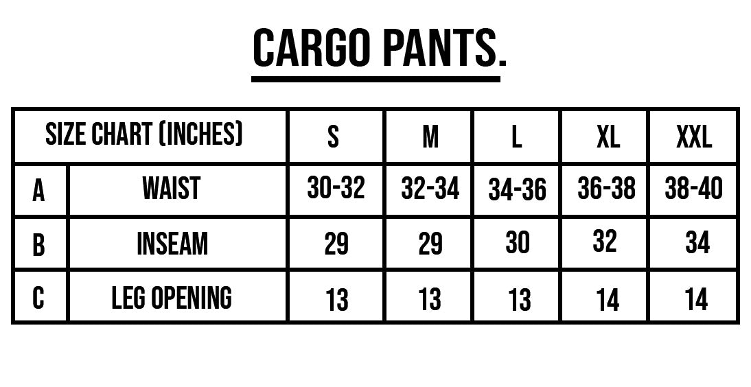 ‘Escape’ Camo Cargos